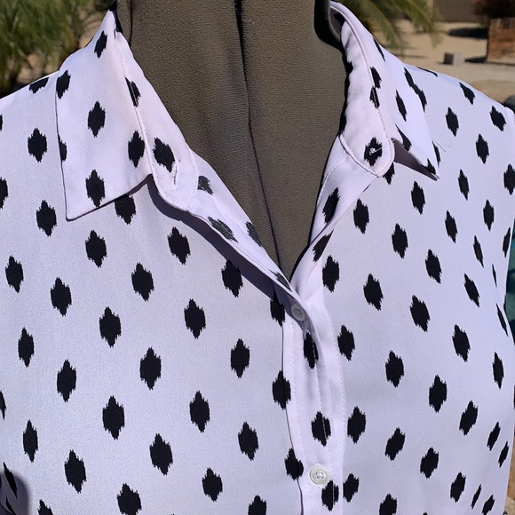 Apt 9 Button Down Blouse - Picture 2 of 7